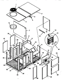 Replacements parts for Icp Heating Cooling Combined Unit RAMA10F001A from AppliancePartsPros.com