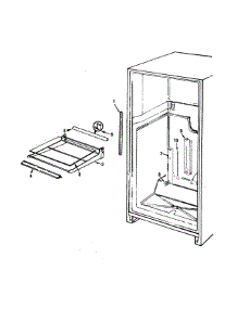 Shelves & Accessories parts for Magic Chef Top-Mount Refrigerator RB21KA-4AT-CL72A from AppliancePartsPros.com