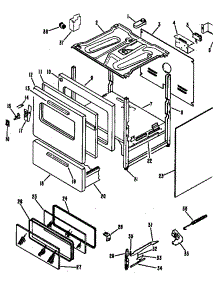 Oven parts for Hot Point Electric Range RB636*01 from AppliancePartsPros.com