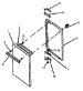 Cabinet Door Assembly (Rbk29aa093m / P1142829nw) (Rbk29aa093m / P1142950nw)