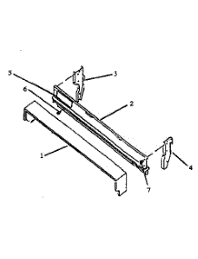 Backguard Assembly (Rbl39aa0,5 / All) (Rbp39aa0,5 / All) parts for Caloric Gas Range RBP39AA0,5/ALL from AppliancePartsPros.com