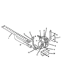 Burner Assembly parts for Caloric Gas Range RBP39AA0,5/P11417128NL from AppliancePartsPros.com