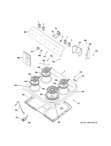 Control Panel & Cooktop parts for Hot Point Electric Range RBS160DM3WW from AppliancePartsPros.com
