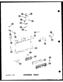 Exterior Parts (Rc-10Pb / P71304-2M) (Rc-10D / P71305-2M) parts for Amana Countertop Microwave RC-10D/P71305-1M from AppliancePartsPros.com