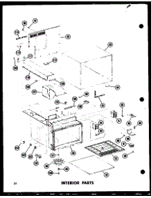 Interior Parts (Rc-10Pb / P71304-1M) (Rc-10D / P71305-1M) parts for Amana Countertop Microwave RC-10PB/P71304-1M from AppliancePartsPros.com