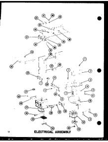 Electrical Assembly parts for Amana Countertop Microwave RC-10S/P72649-2M from AppliancePartsPros.com