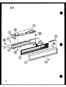 Switch Assembly parts for Amana Countertop Microwave RC-10SD/P75750-4M from AppliancePartsPros.com