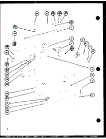 Door parts for Amana Countertop Microwave RC-10SE/P76881-5M from AppliancePartsPros.com