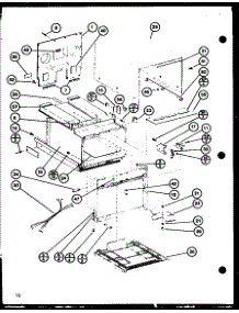 Cabinet Parts parts for Amana Countertop Microwave RC-10SE/P76881-7M from AppliancePartsPros.com