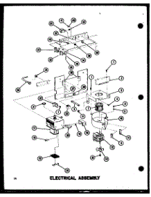 Electrical Assembly parts for Amana Countertop Microwave RC-14S/P72649-1M from AppliancePartsPros.com