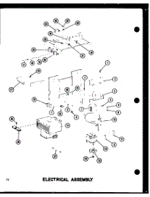 Electrical Assembly parts for Amana Countertop Microwave RC-14S/P73551-1M from AppliancePartsPros.com