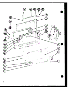 Door parts for Amana Countertop Microwave RC-14TE/P76881-3M from AppliancePartsPros.com