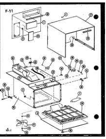 (Rc-6D / P73860-3M) (Rc-6Pb / P73860-2M) (Rc-6Pb / P73860-4M) (Rc-6D / P73860-5M) (Rc-6Pb / P73860-6M) (Rc-6D / P73860-7M) parts for Amana Countertop Microwave RC-6D/P73860-5M from AppliancePartsPros.com