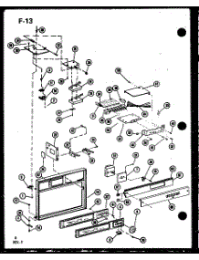 (Rc-6D / P73860-3M) (Rc-6Pb / P73860-2M) (Rc-6Pb / P73860-4M) (Rc-6D / P73860-5M) (Rc-6Pb / P73860-6M) (Rc-6D / P73860-7M) parts for Amana Countertop Microwave RC-6D/P73860-5M from AppliancePartsPros.com