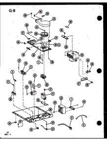 (Rc-6Pb / P73860-10M) (Rc-6D / P73860-11M) parts for Amana Countertop Microwave RC-6D/P73860-5M from AppliancePartsPros.com