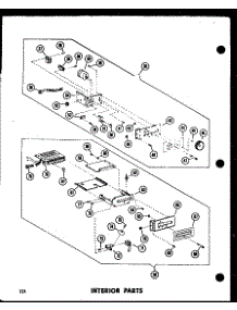 Interior Parts (Rc-7Pb / P71300-3M) (Rc-7D / P71301-3M) parts for Amana Countertop Microwave RC-7D/P71301-3M from AppliancePartsPros.com