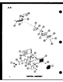 Control Assembly parts for Amana Countertop Microwave RC-8/P75260-3M from AppliancePartsPros.com