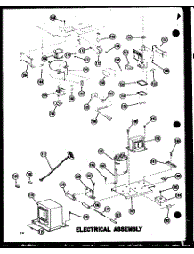 Electrical Assembly parts for Amana Countertop Microwave RC10A-DD/P72091-3M from AppliancePartsPros.com