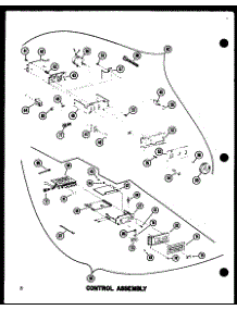 Control Assembly parts for Amana Countertop Microwave RC10B-DD/P72650-2M from AppliancePartsPros.com