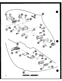 Control Assembly parts for Amana Countertop Microwave RC10B-PB/P73547-1M from AppliancePartsPros.com