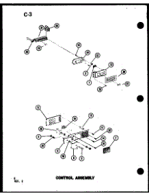 Control parts for Amana Countertop Microwave RC10B-PB/P75085-7M from AppliancePartsPros.com
