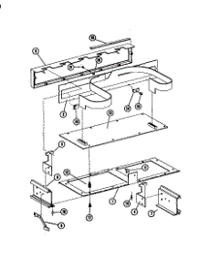 Page 2 parts for Amana Countertop Microwave RC14S-P7382407M from AppliancePartsPros.com
