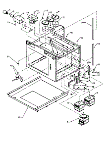 Magnetron parts for Amana Microwave RC22-P1107909M from AppliancePartsPros.com