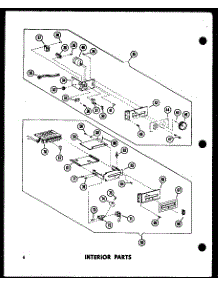 Interior Parts parts for Amana Countertop Microwave RC7A-D/P72651-2M from AppliancePartsPros.com