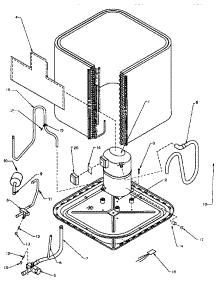 Compressor & Tubing Assembly (Rca48a2a / P1173308c) (Rca48a3a / P1173309c) (Rca48a4a / P1173310c) (Rca60a2a / P1173311c) (Rca60a3a / P1173312c) (Rca60a4a / P1173313c) (Rcb48a2a / P1205208c) (Rcb48a3a / P1205209c) (Rcb48a4a / P1205210c) parts for Amana Central Air Conditioner RCA30A2A/P1173303C from AppliancePartsPros.com