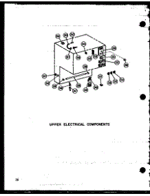Upper Electrical Components (Rcc-3 / P72771-1M) (Rcc-3-C / P72771-1Mc) (Rcc-3-Ag / P72771-1Mg) (Rcc-3-A / P72771-1Ma) (Rcc-3 / P72771-2M) (Rcc-3-L1 / P72771-2Ml) (Rcc-3-C1 / P72771-2Mc) (Rcc-3-A1 / P72771-2Ma) (Rcc-3-Ag1 / P72771-2Mg) (Rcc-4-C / P72778-1Mc) (Rcc-4-A / P72778-1 parts for Amana Wall Oven/Microwave Combo RCC-4/P72778-1M from AppliancePartsPros.com
