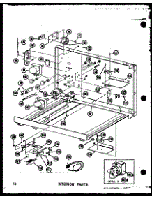 Interior Parts (Rcc-3 / P72771-1M) (Rcc-3-C / P72771-1Mc) (Rcc-3-Ag / P72771-1Mg) (Rcc-3-A / P72771-1Ma) (Rcc-3 / P72771-2M) (Rcc-3-L1 / P72771-2Ml) (Rcc-3-C1 / P72771-2Mc) (Rcc-3-A1 / P72771-2Ma) (Rcc-3-Ag1 / P72771-2Mg) (Rcc-4-C / P72778-1Mc) (Rcc-4-A / P72778-1Ma) (Rcc-4 / P7 parts for Amana Wall Oven/Microwave Combo RCC-4/P72778-2M from AppliancePartsPros.com