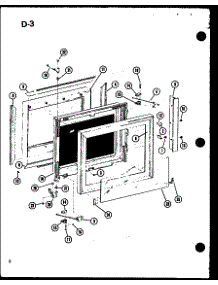 (Rcr-5 / P82319-2S) parts for Amana Range/Microwave Combo RCC-6-P85318-2S from AppliancePartsPros.com