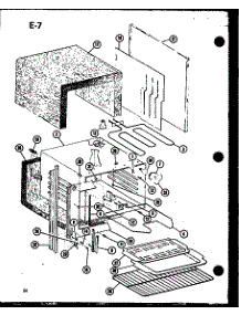 Interior Parts parts for Amana Range/Microwave Combo RCC-6-P85318-2S from AppliancePartsPros.com