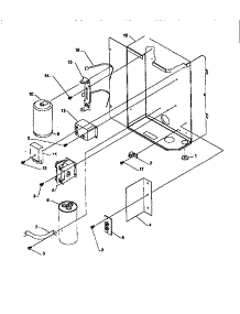 Control Box Assemlby parts for Amana Central Air Conditioner RCC18A2B/P1172413C from AppliancePartsPros.com