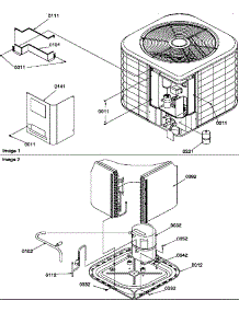 Outer Cabinet / Compressor parts for Amana Central Air Conditioner RCC36A2B/P1172421C from AppliancePartsPros.com