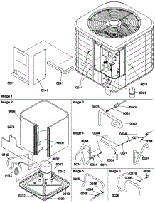 Control Cover / Compressor / Tubing parts for Amana Central Air Conditioner RCC36A2B/P1218504C from AppliancePartsPros.com