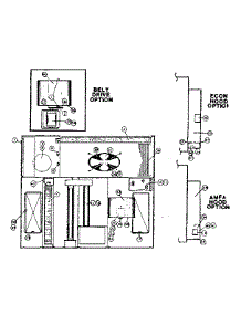 Rcg-0601 Overall Component Location parts for Aaon Heating Cooling Combined Unit RCG-0601 from AppliancePartsPros.com