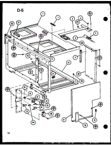 (Rcr-700 / P85727-3S) (Rcr-1010 / P85728-3S) (Rcc-1010 / P85729-3S) parts for Amana Range/Microwave Combo RCR-1010-P85728-3S from AppliancePartsPros.com