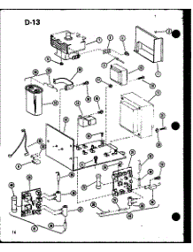 Magnetron And Transformer parts for Amana Range/Microwave Combo RCR-5-P82319-2S from AppliancePartsPros.com