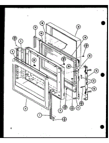 (Rcr-8 / P85512-5S) (Rcc-10 / P85513-3S) (Rcr-7 / P85515-6S) parts for Amana Electric Range RCR-7/P85515-6S from AppliancePartsPros.com