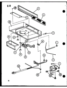 (Rvh-6 / P85401-3S) parts for Amana Range/Microwave Combo RCR-700-P85727-3S from AppliancePartsPros.com