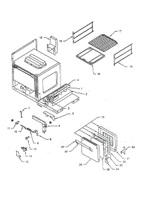Section 2 parts for Garland Gas Range RCS-48 from AppliancePartsPros.com
