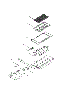 Section 5 parts for Garland Gas Range RCS-48 from AppliancePartsPros.com