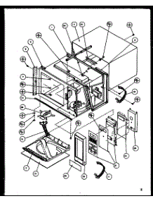 Control parts for Amana Countertop Microwave RCS700DE/P1152803M from AppliancePartsPros.com