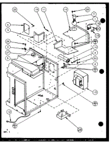Transformer parts for Amana Countertop Microwave RCS720SE/P7787213M from AppliancePartsPros.com