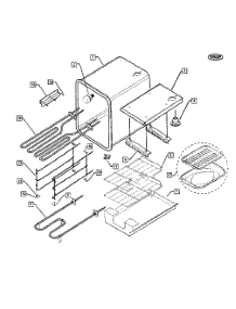 12 Oven Assy parts for Dcs Gas Range RDT485GD-70714 from AppliancePartsPros.com