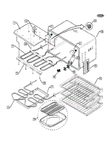 27 Oven Assy parts for Dcs Gas Range RDT485GD-70714 from AppliancePartsPros.com
