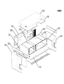 Insulation parts for Dcs Gas Range RDT485GD-70714 from AppliancePartsPros.com