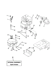 Engine parts for Rally Front-Engine Lawn Tractor RE11CRD (REQ11CRDB) from AppliancePartsPros.com