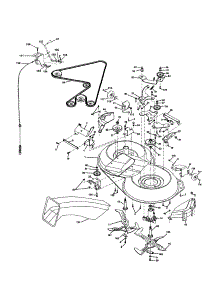 Mower parts for Rally Front-Engine Lawn Tractor RE11CRD (REQ11CRDB) from AppliancePartsPros.com